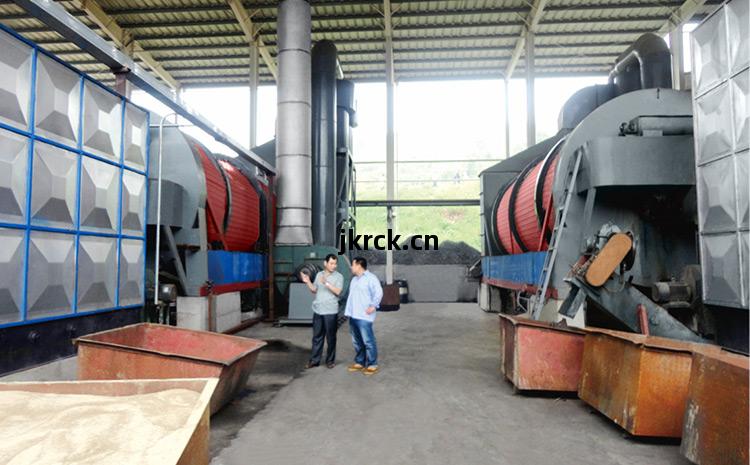 藥(yao)渣(zha)烘幹機