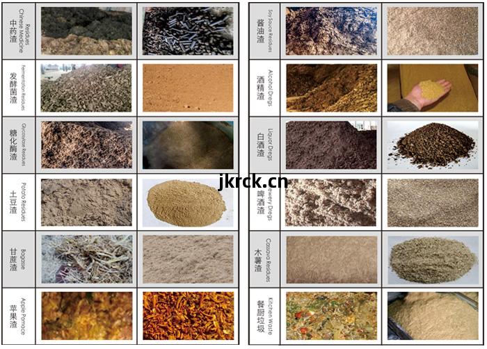 白(bai)酒(jiu)糟(zao)烘(hong)幹機物(wu)料適(shi)用範圍