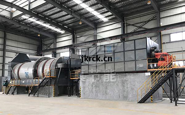 果(guo)渣(zha)烘(hong)幹機生產(chan)線