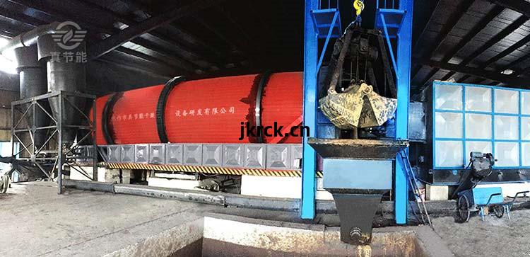 薯渣烘幹機生(sheng)產(chan)現(xian)場真(zhen)實(shi)案(an)例(li)