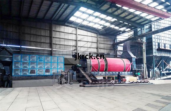 真(zhen)節能(neng)甘(gan)蔗渣烘幹設(she)備(bei)現場