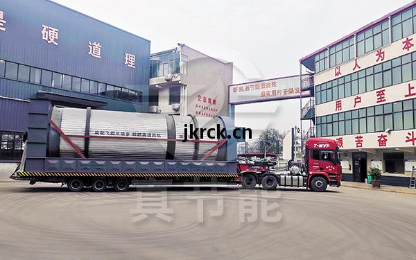 食(shi)用菌渣(zha)烘幹(gan)機(ji)運輸