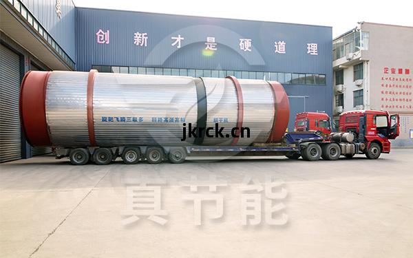 真節(jie)能啤酒(jiu)糟烘幹設備運(yun)輸(shu)