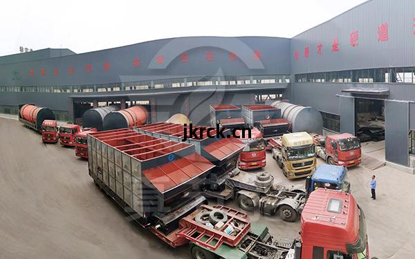 真(zhen)節能多臺薯渣(zha)烘幹(gan)機運(yun)輸發貨