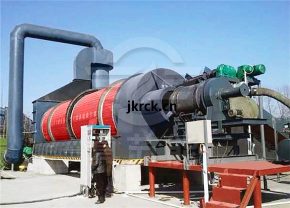 木(mu)薯(shu)渣(zha)烘幹設備(bei)運行(xing)現場