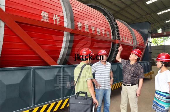 白(bai)酒(jiu)糟(zao)烘(hong)幹機(ji)考察(cha)訪(fang)問(wen)