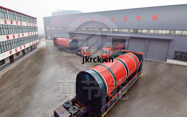 甘(gan)蔗渣烘(hong)幹(gan)設備發(fa)貨現場