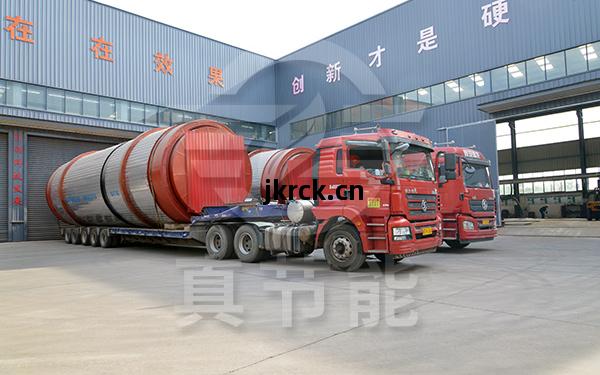 浸出(chu)渣(zha)烘幹(gan)機(ji)運輸現(xian)場(chang)