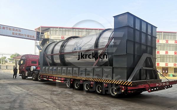 浸出渣烘幹(gan)設(she)備(bei)運輸(shu)發(fa)貨(huo)